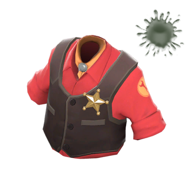 Жилет шерифа странного типа