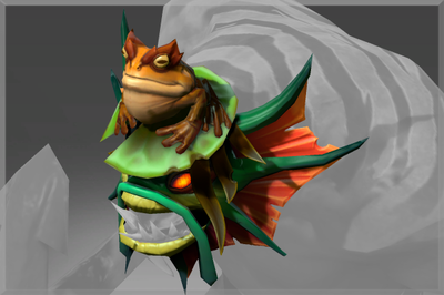 Inscribed Swamp Terror Head